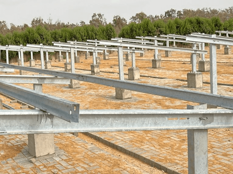 P1 Ground Mounted Structure - Top View