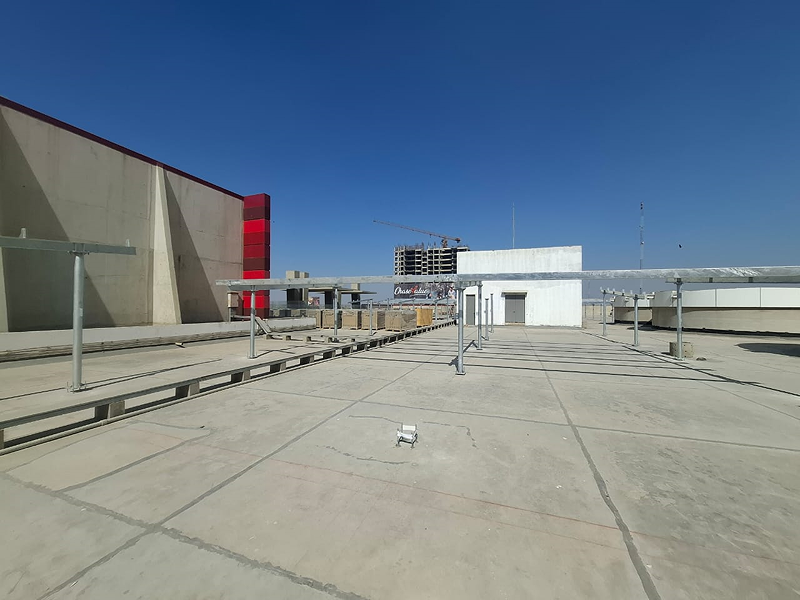 P1 Roof Structure - Top View