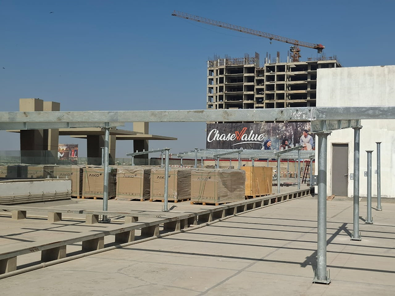 P1 Roof Structure - Bottom View